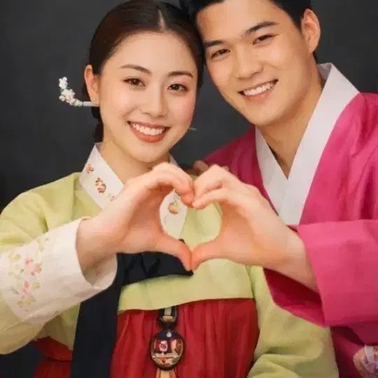 [BUNJANG] Premium Wedding Hanbok Set / 프리미엄 신랑신부 웨딩 한복 세트