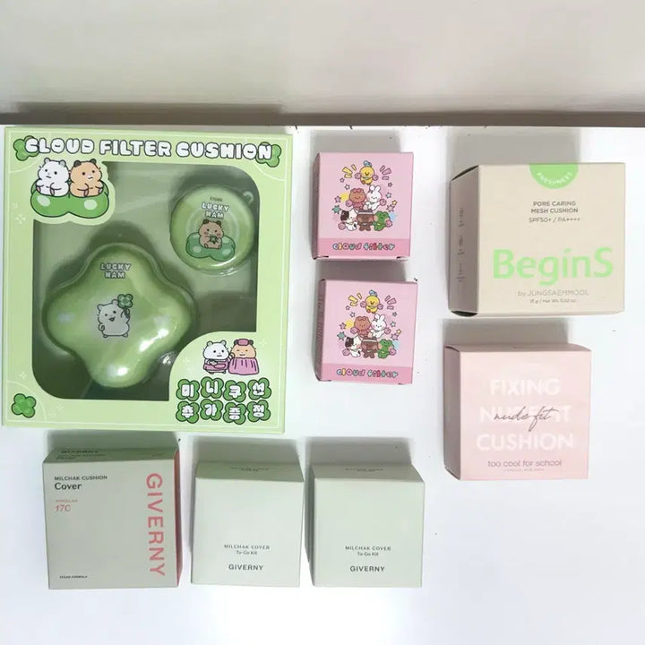 [BUNJANG] Assorted Cushion & Powder Compact / ₩3,900~ 정샘물 지베르니 에뛰드 투쿨포스쿨 쿠션 팩트 미니쿠션