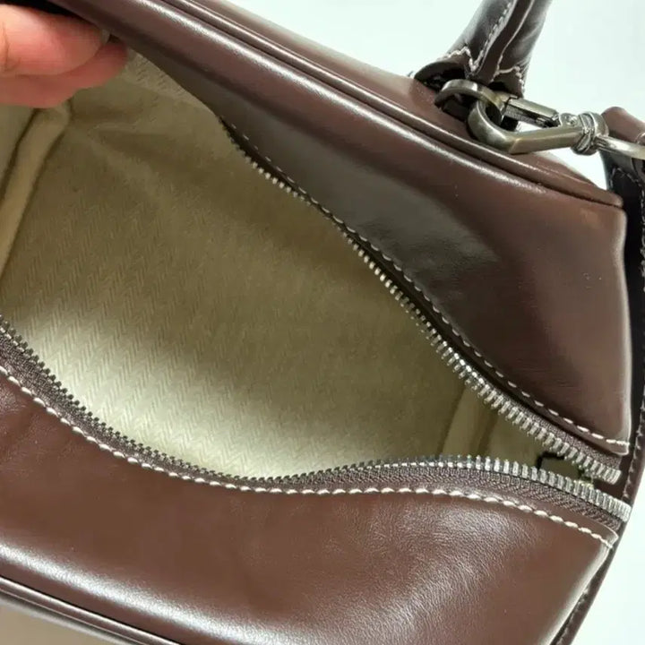 [BUNJANG] Sie Brot Mini Handbag / 시에 sie 브롯백 (미니/초콜릿)