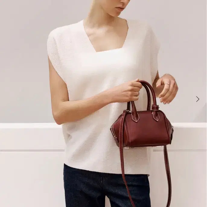 [BUNJANG] Sie Brot Mini Handbag / 시에 sie 브롯백 (미니/초콜릿)