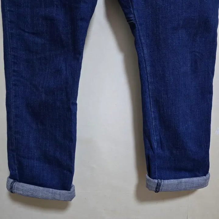 [BUNJANG] Denim Rolled-Up Overalls Jumpsuit / 여성의류 데님 롤업 청 오버롤 멜빵 바지 점프수트