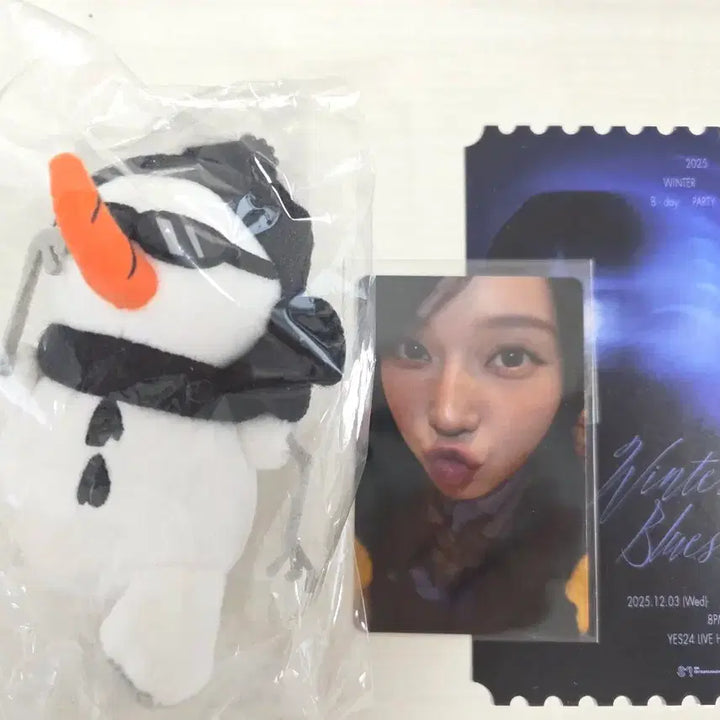 [SOLD OUT] 에스파 윈터 생일 입장 포카 인형 판매