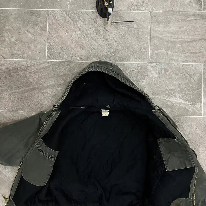 [BUNJANG] Carhartt J130 MOS Duck Active Jacket / (XL) 칼하트 후드 덕 액티브 자켓 J130 MOS 모스그린