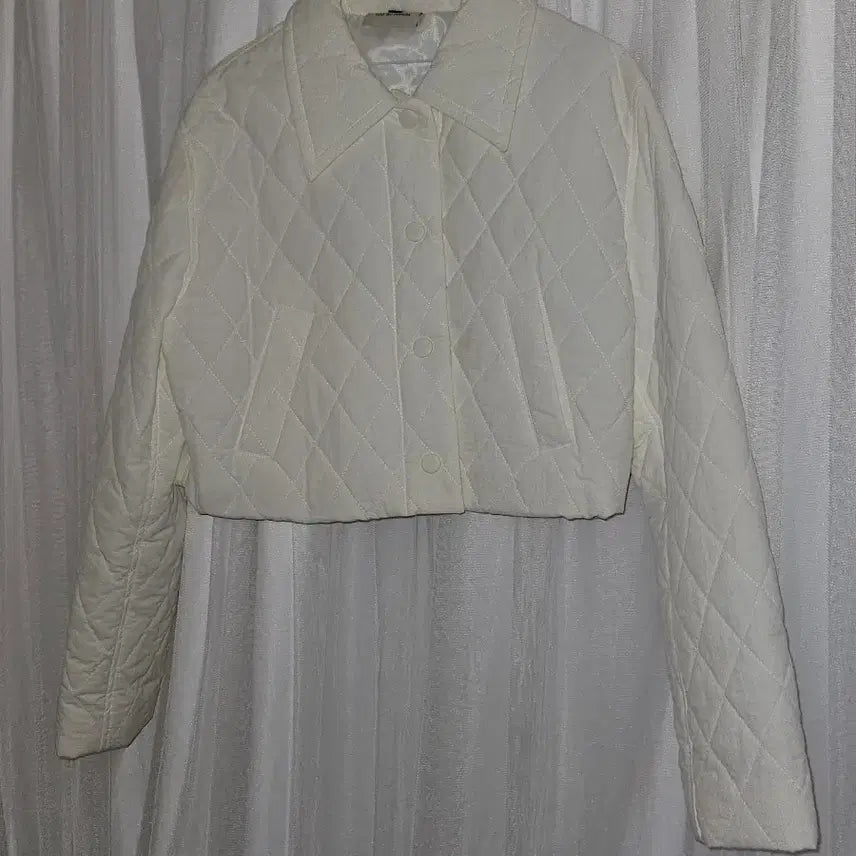 [BUNJANG] Hae by HaeKim Quilted Jacket Ivory / 해바이해킴 퀼팅 자켓 아이보리