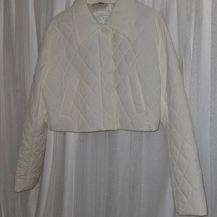 [BUNJANG] Hae by HaeKim Quilted Jacket Ivory / 해바이해킴 퀼팅 자켓 아이보리