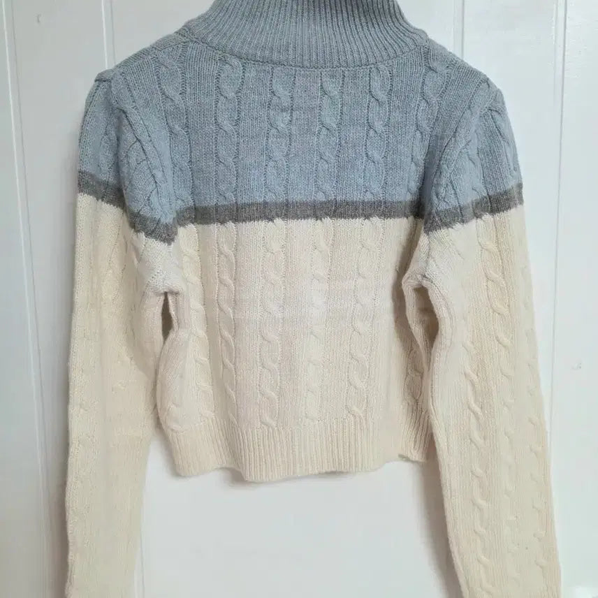 [BUNJANG] Unbranded Crop Two-Way Knit Zip-up / 크롭 투웨이니트집업 새거 55-66