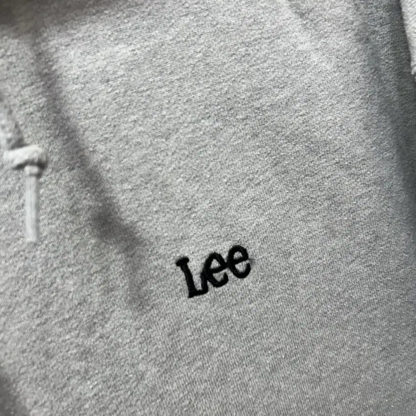 [BUNJANG] Lee 리 기모 후드티 그레이 S / Lee 리 기모 후드티 그레이 S