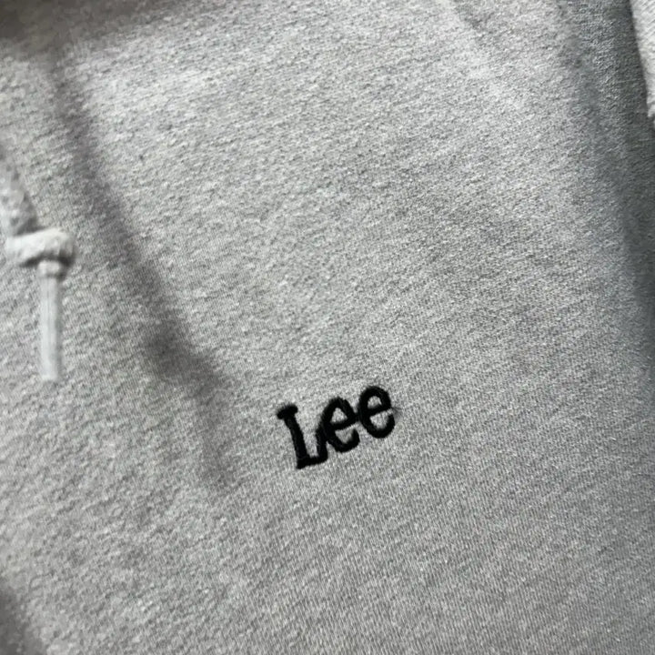 [BUNJANG] Lee 리 기모 후드티 그레이 S / Lee 리 기모 후드티 그레이 S