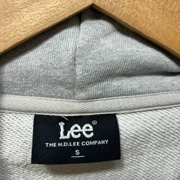 [BUNJANG] Lee 리 기모 후드티 그레이 S / Lee 리 기모 후드티 그레이 S