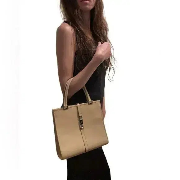 [BUNJANG] Gucci Jackie Bag Beige / [정품/감정서O] 구찌 빈티지 레더 재키백 베이지