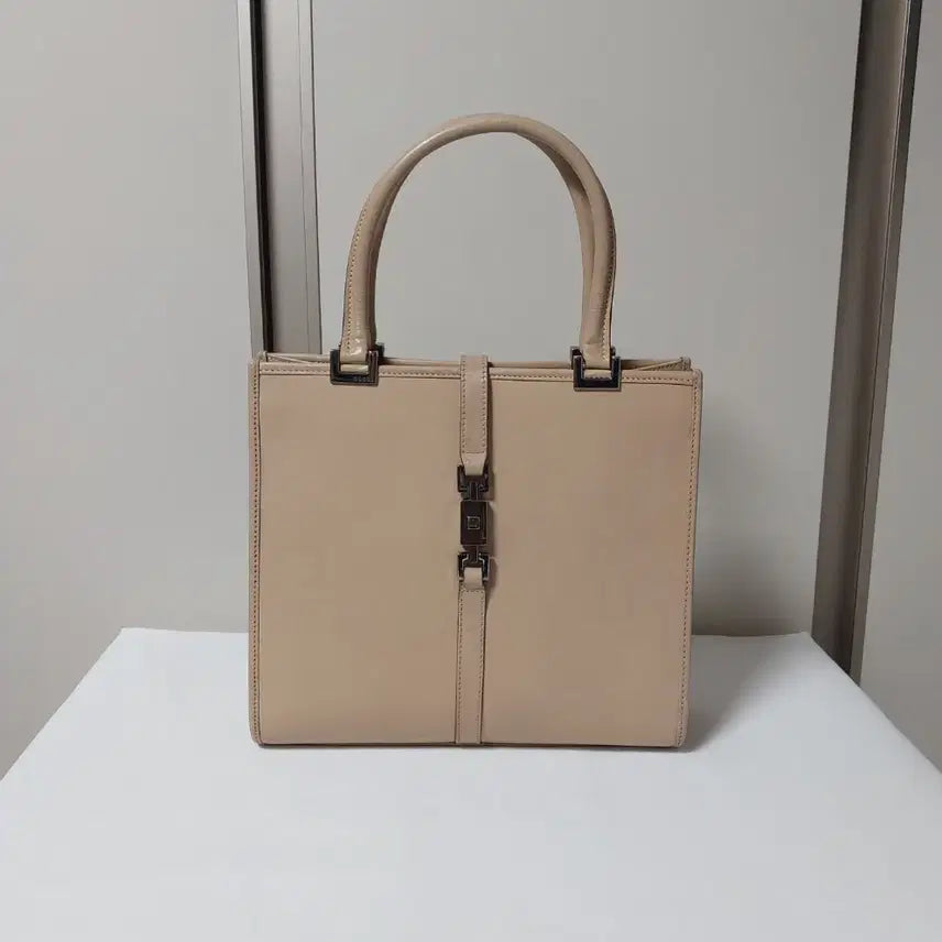 [BUNJANG] Gucci Jackie Bag Beige / [정품/감정서O] 구찌 빈티지 레더 재키백 베이지