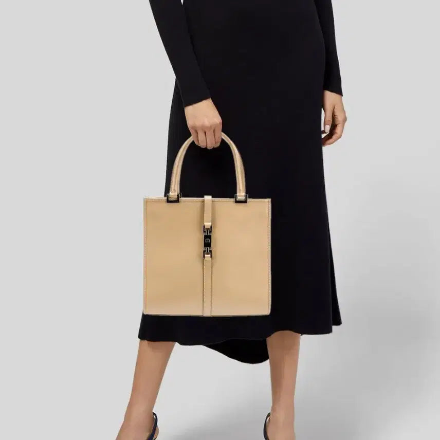 [BUNJANG] Gucci Jackie Bag Beige / [정품/감정서O] 구찌 빈티지 레더 재키백 베이지