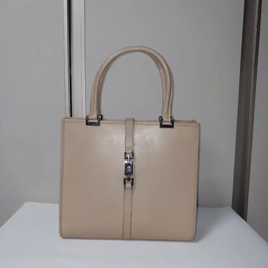 [BUNJANG] Gucci Jackie Bag Beige / [정품/감정서O] 구찌 빈티지 레더 재키백 베이지