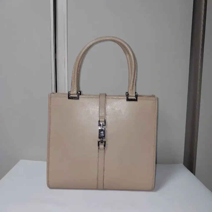 [BUNJANG] Gucci Jackie Bag Beige / [정품/감정서O] 구찌 빈티지 레더 재키백 베이지