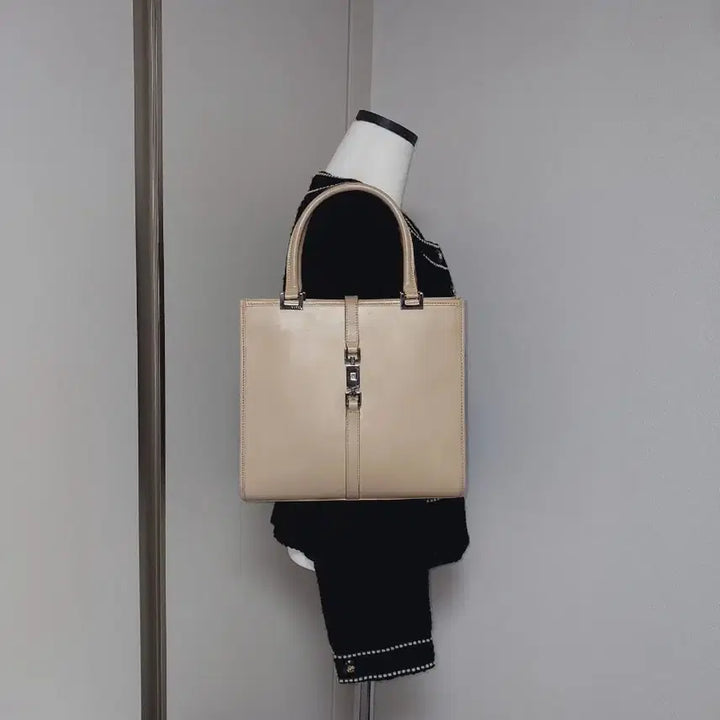 [BUNJANG] Gucci Jackie Bag Beige / [정품/감정서O] 구찌 빈티지 레더 재키백 베이지