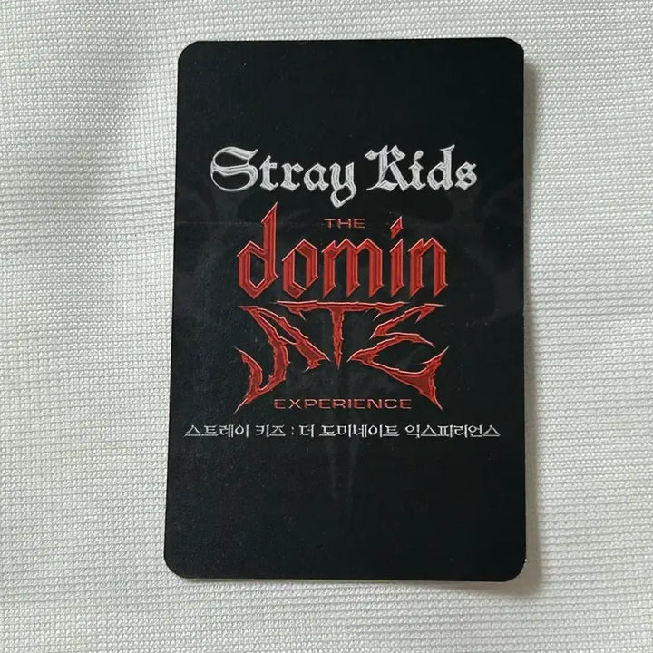 스트레이키즈 스키즈 방찬 CGV 더 도미네이트 익스피리언스 특전 포카