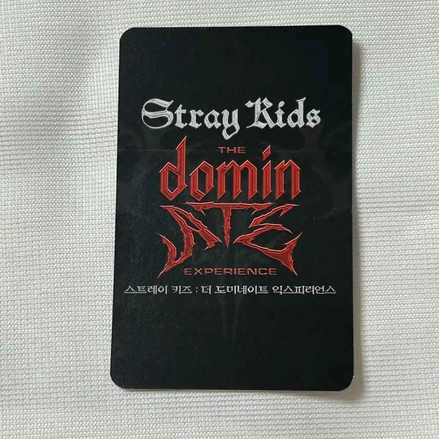 스트레이키즈 스키즈 창빈 CGV 더 도미네이트 익스피리언스 특전 포카