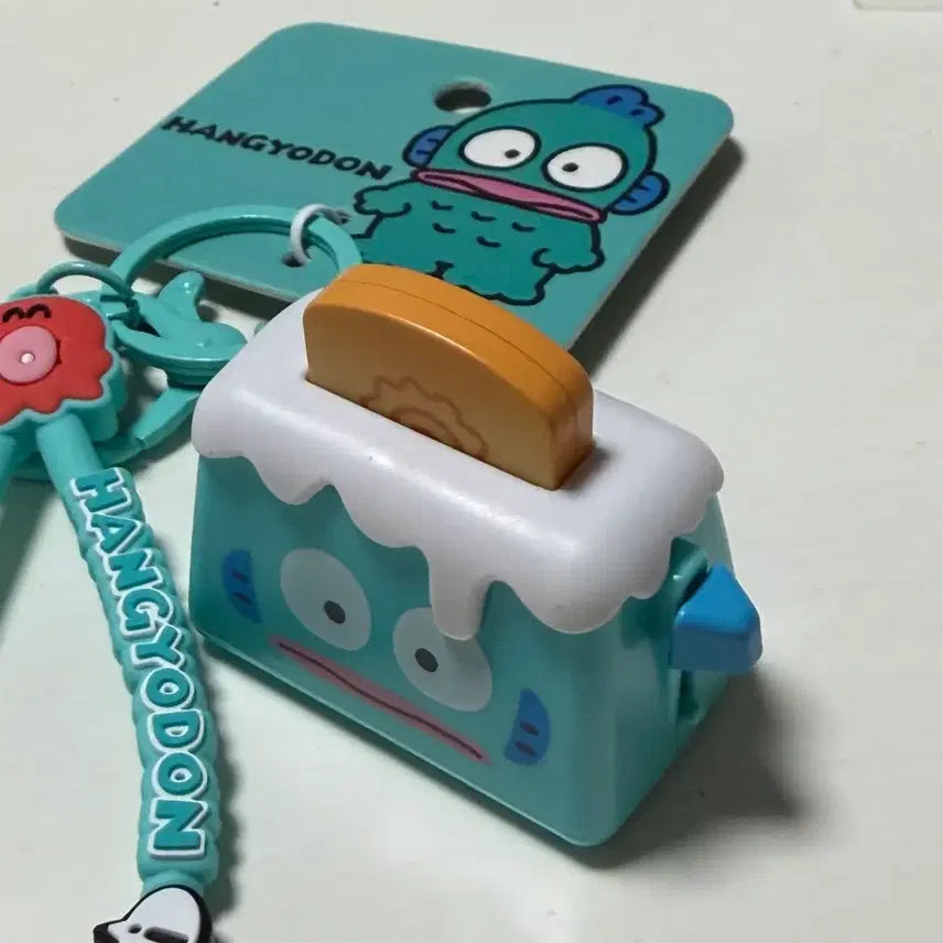 [BUNJANG] Sanrio Hangyodon Toast Keyring / 새상품 산리오 정품 한교동 토스트 키링