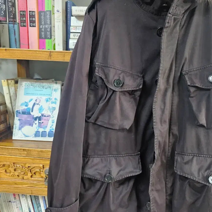 [BUNJANG] C.P. Company Archive Fur Hooded Jacket / 못구하는 아카이브 cp 씨피 C.P. Company 야상 퍼 후드 자켓