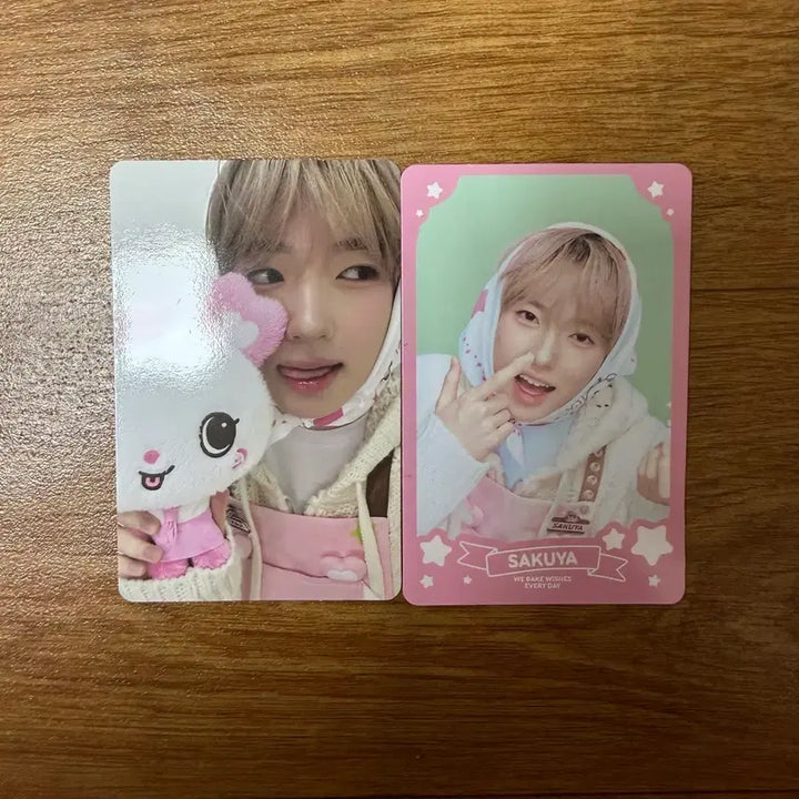[BUNJANG] NCT WISH Sakuya Bakery Pop-Up Trading Card Set / 엔시티 위시 베이커리 팝업 사쿠야 트레카 세트