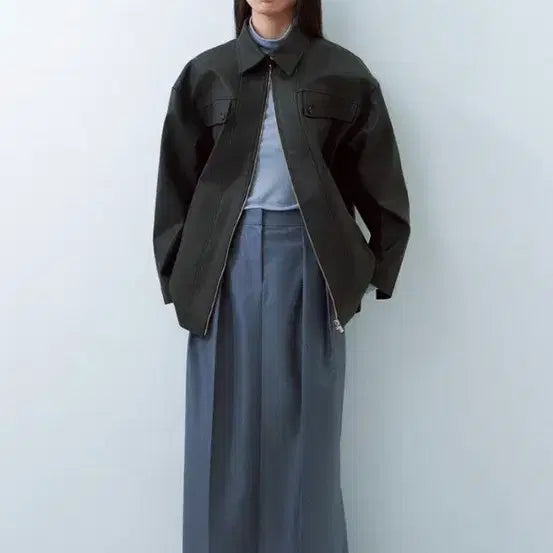 [BUNJANG] OSTHEAR Leather Jacket / 오스더 레더 자켓 새제품(정가 28만원)