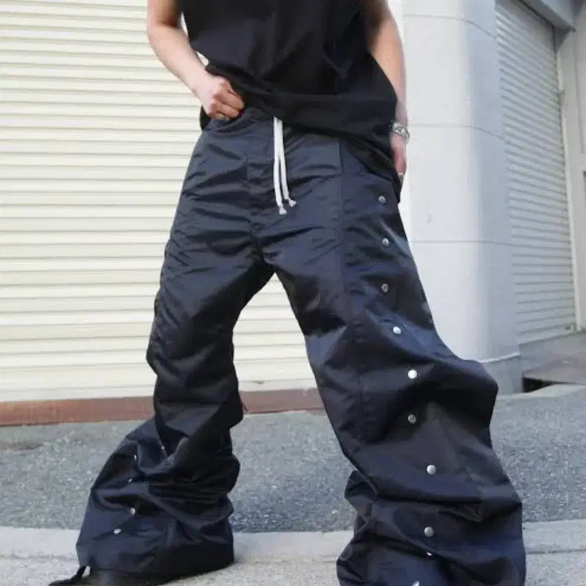 [BUNJANG] Rick Owens Darkshadow Babel Pusher Nylon Pants (Size S) / 릭오웬스 다크쉐도우 바벨 푸셔 나일론 팬츠 S사이즈