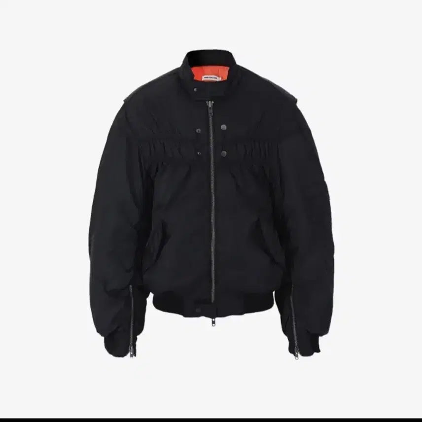 [BUNJANG] Nohant No Colors Biker Bomber Jacket / (새상품) 노쿨러스 바이커 봄버 블랙 1사이즈