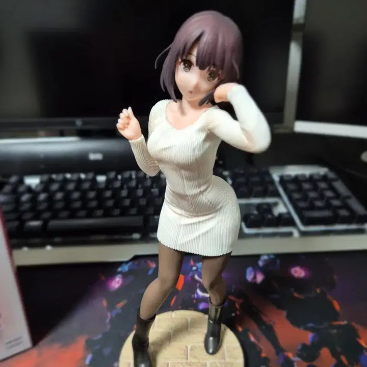 [BUNJANG] Sega Kato Megumi Sweater Ver. Figure / 중고 피규어 세가 카토 메구미 스웨터Ver.