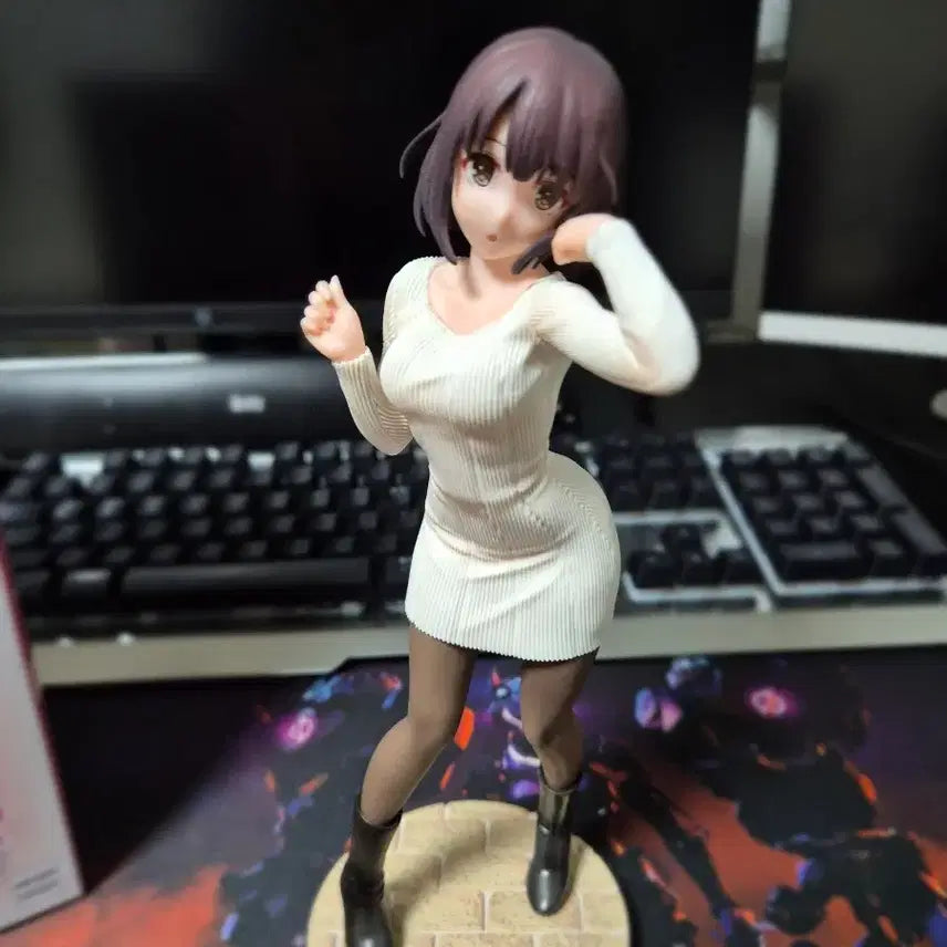 [BUNJANG] Sega Kato Megumi Sweater Ver. Figure / 중고 피규어 세가 카토 메구미 스웨터Ver.