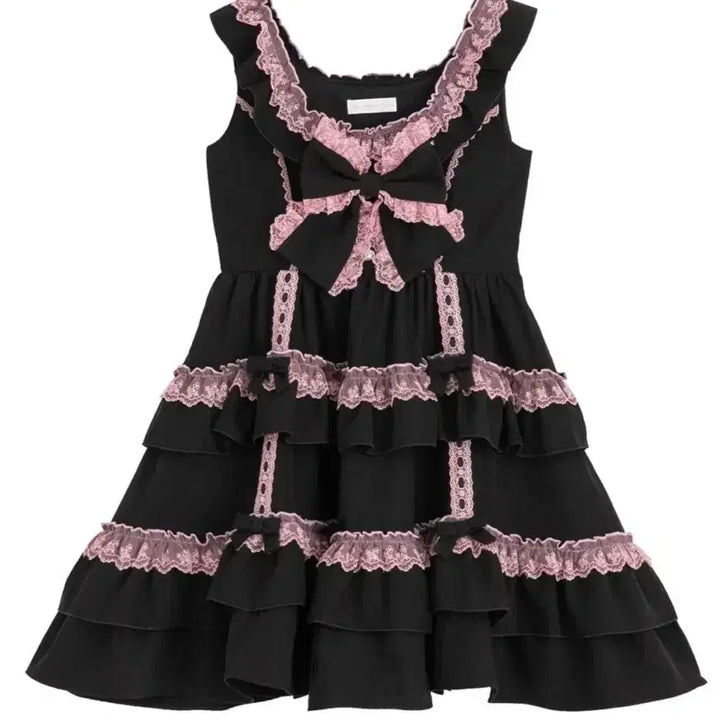 [BUNJANG] Blackpink Lolita Dress / 디어마이러브 디마럽 블랙핑크 로리타 원피스(바디라인 지뢰계 리즈리사)