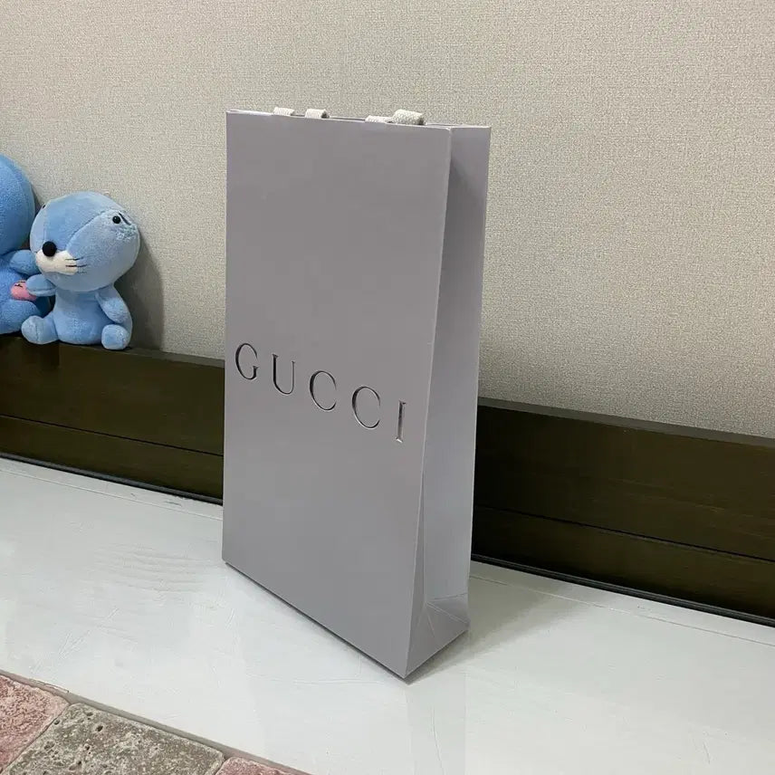 [BUNJANG] Gucci Shopping Bag and Paper Bag Set / 구찌 쇼핑백(17x29x6) + 봉투