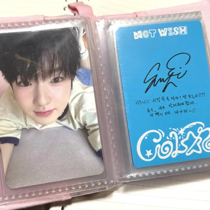 [BUNJANG] Kinene Photocard Binder / 밍님 포카 바인더 딸기초코 kinene