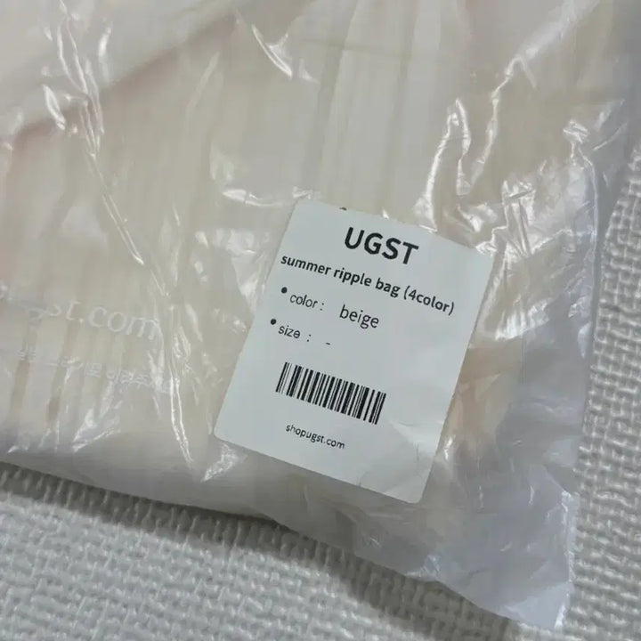 [BUNJANG] ugst Ripple Bag Beige Tote Bag / 어그스트 리플백 베이지 새상품 (159000원)