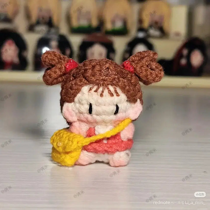 [BUNJANG] Anime Totoro Mei Crochet Keyring / 