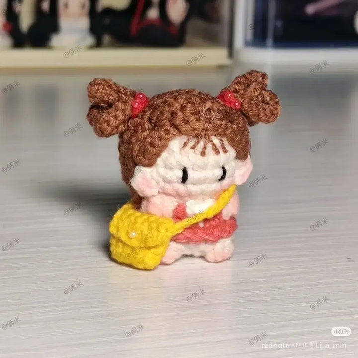 [BUNJANG] Anime Totoro Mei Crochet Keyring / 