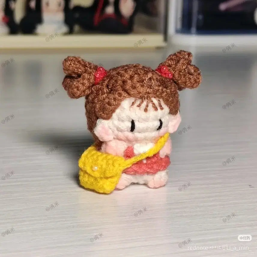[BUNJANG] Anime Totoro Mei Crochet Keyring / 