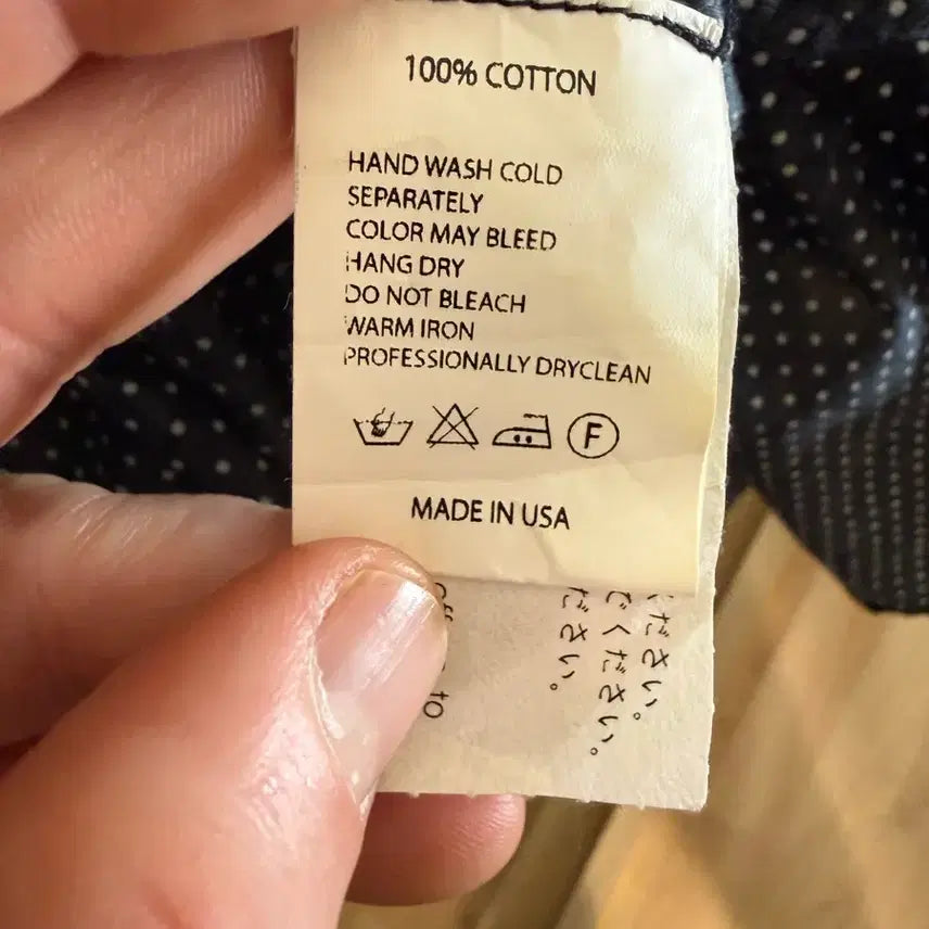 [BUNJANG] Engineered Garments Dot Shirt / 엔지니어드가먼츠 도트 셔츠 M (Made in USA)