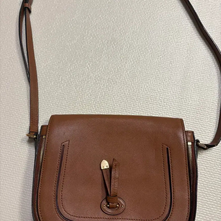 [BUNJANG] Beanpole Bonny Brown Crossbody Bag / 빈폴 보니브라운 크로스백