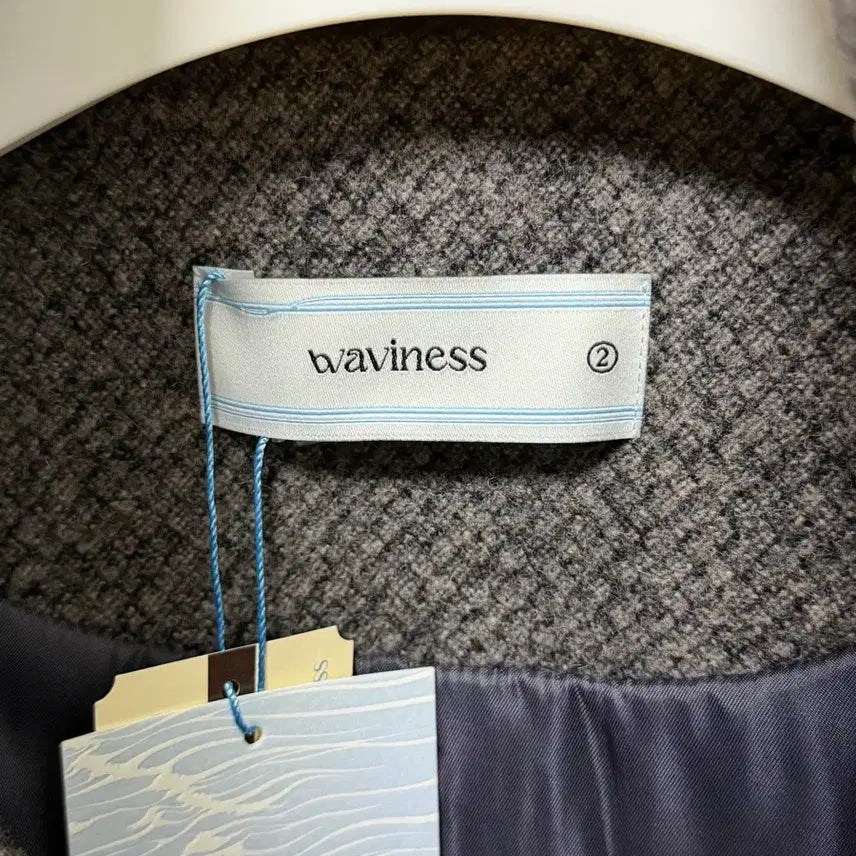 [BUNJANG] Waveis High Neck Jacket Gray / [2] 웨이비니스 하이넥 자켓 그레이