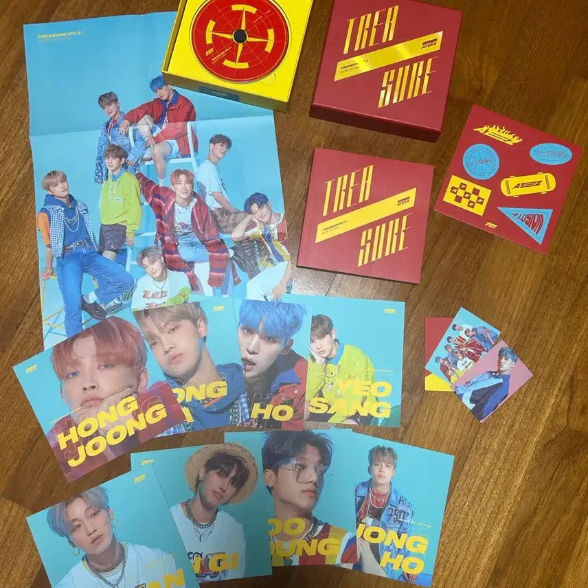 에이티즈 treasure ep.3: one to all 앨범(윤호포카)