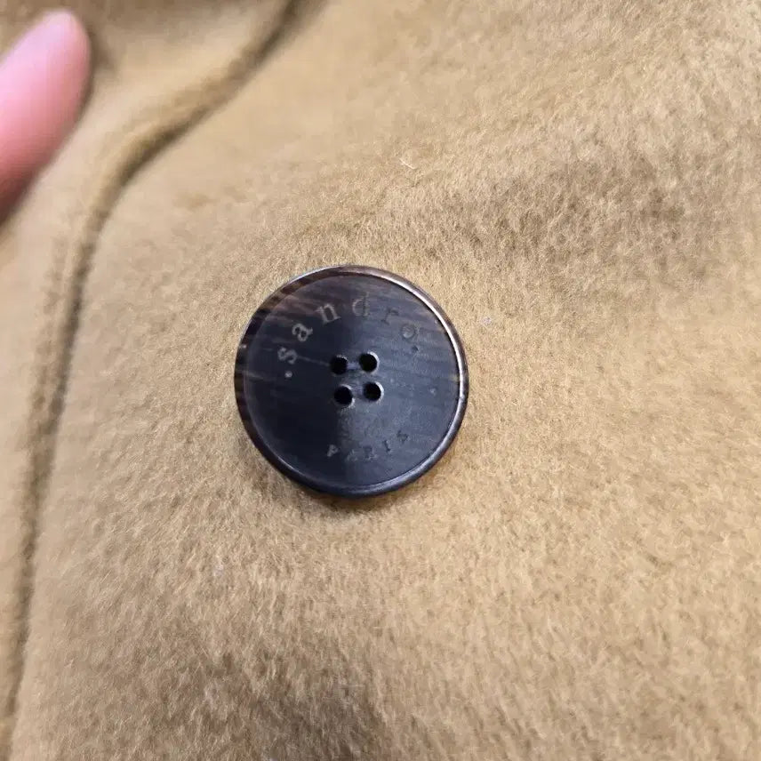 [BUNJANG] Sandro Double Breasted Long Coat (Size 44-55) / 산드로 Sandro 모+캐시미어  더블 브레스트 롱 코트 44~55