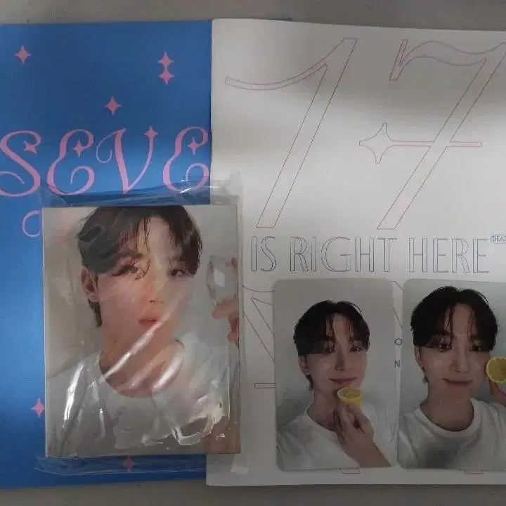 세븐틴 베스트앨범 디어버전 캐럿반 승관 + 특전 승관 포카 2