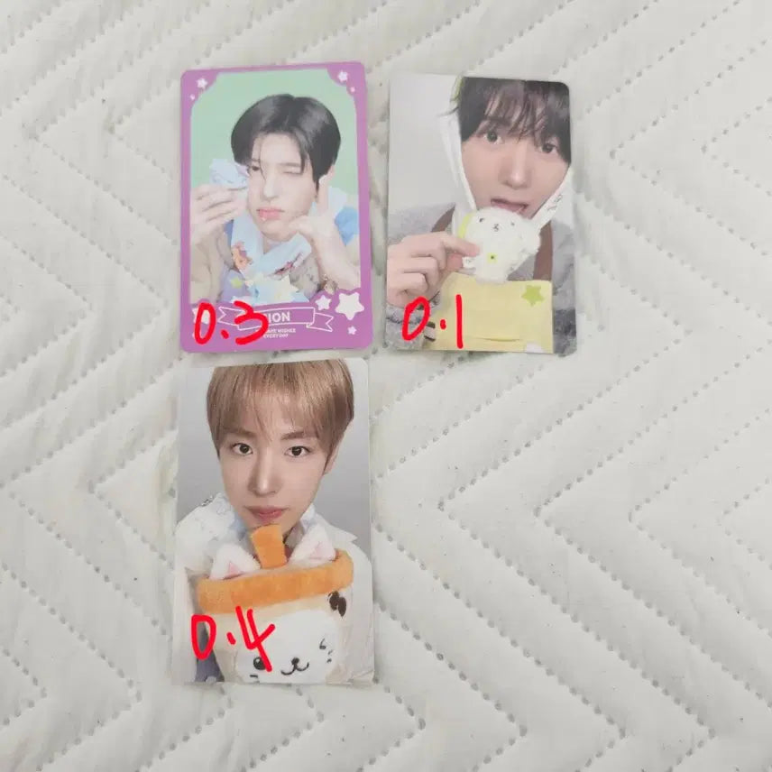 엔시티 위시 베이커리 트레카, 7만원 특전