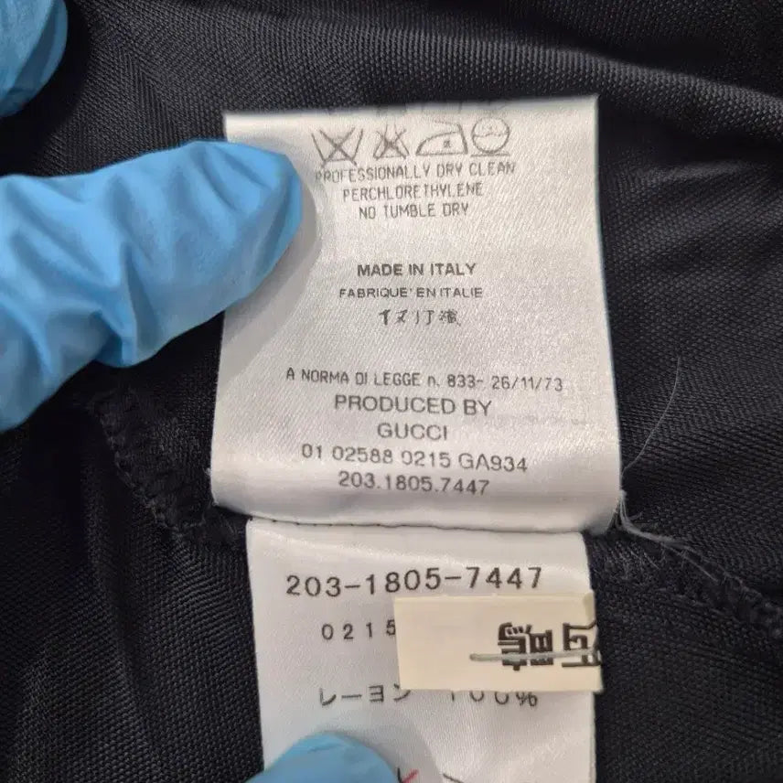 [BUNJANG] Gucci Black Wrap Blouse / GUCCI 구찌 정품 블랙 랩 블라우스