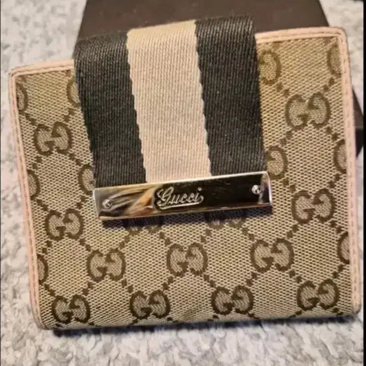 [BUNJANG] Gucci French Wallet Card Holder / 구찌 프랜치 반지갑 카드지갑