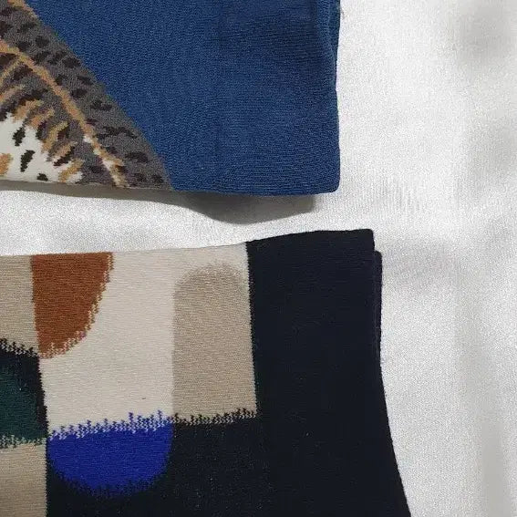 [BUNJANG] Bonne Maison Owl Pattern Socks / 블루 그린 그레이 살구 부엉이 Bonne Maison 본메종 양말