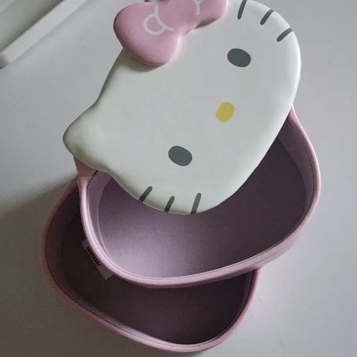 [BUNJANG] Sanrio Hello Kitty Face Accessory Tray / 산리오 페이스 악세사리 트레이 2단 헬로키티
