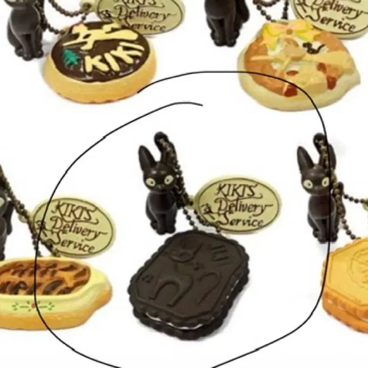 [BUNJANG] Kiki's Delivery Service Jiji Keyring / 마녀배달부 키키 지지 키링