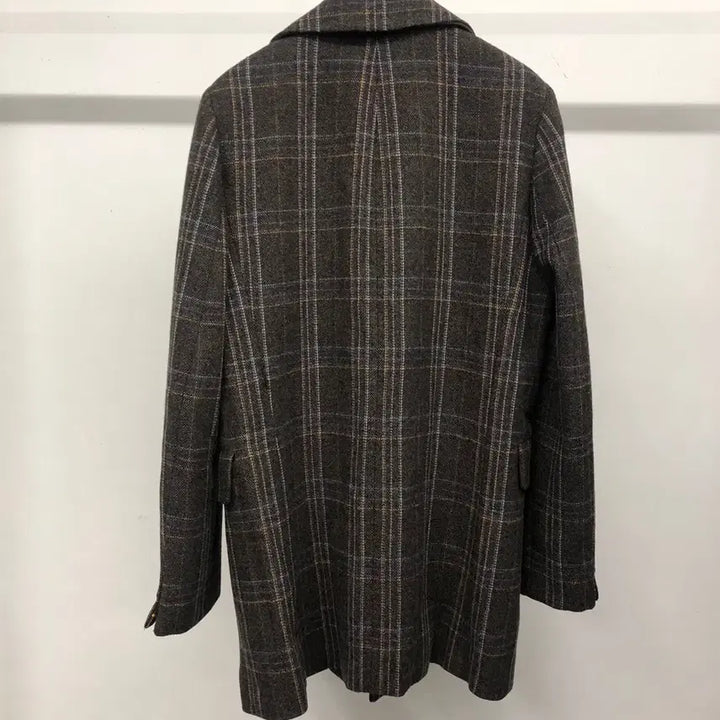 [BUNJANG] Maison Blanche Herringbone Wool Jacket / 메종블랑쉬 헤링본 울 자켓 브라운 55