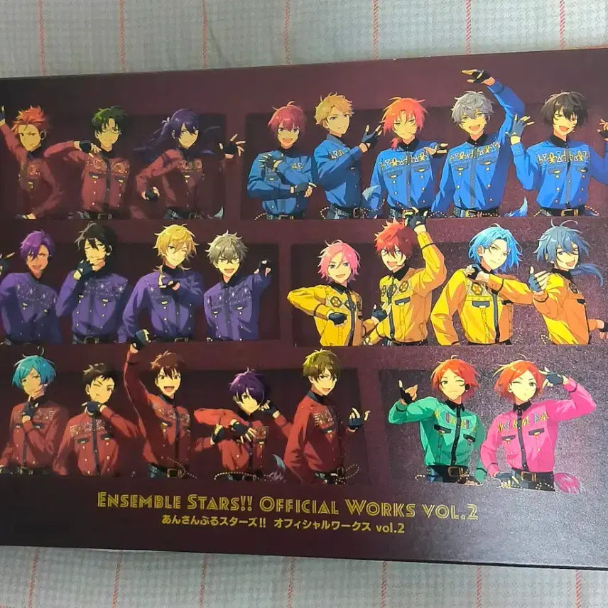 [BUNJANG] Ensemble Stars Official Workbook Vol. 2 Poster / 앙스타 오피셜 워크북 2탄 의상집 구매 특전 포스터